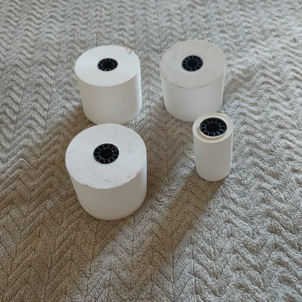 Calculator Spool + Paper rolls FOR SHARP QS2760H-2 Color ribbon printer